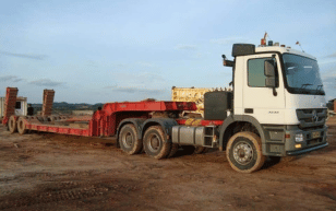 40 ft flatbed trailer for steel and oversized cargo in Meghalaya